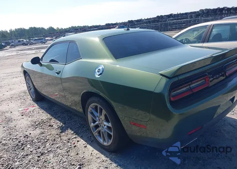 2022 Dodge Challenger Gt Awd из США, поврежденный, VIN 2C3CDZKG4NH118530